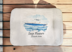 Custom Indoor/Outdoor Memory Foam Dock Mat