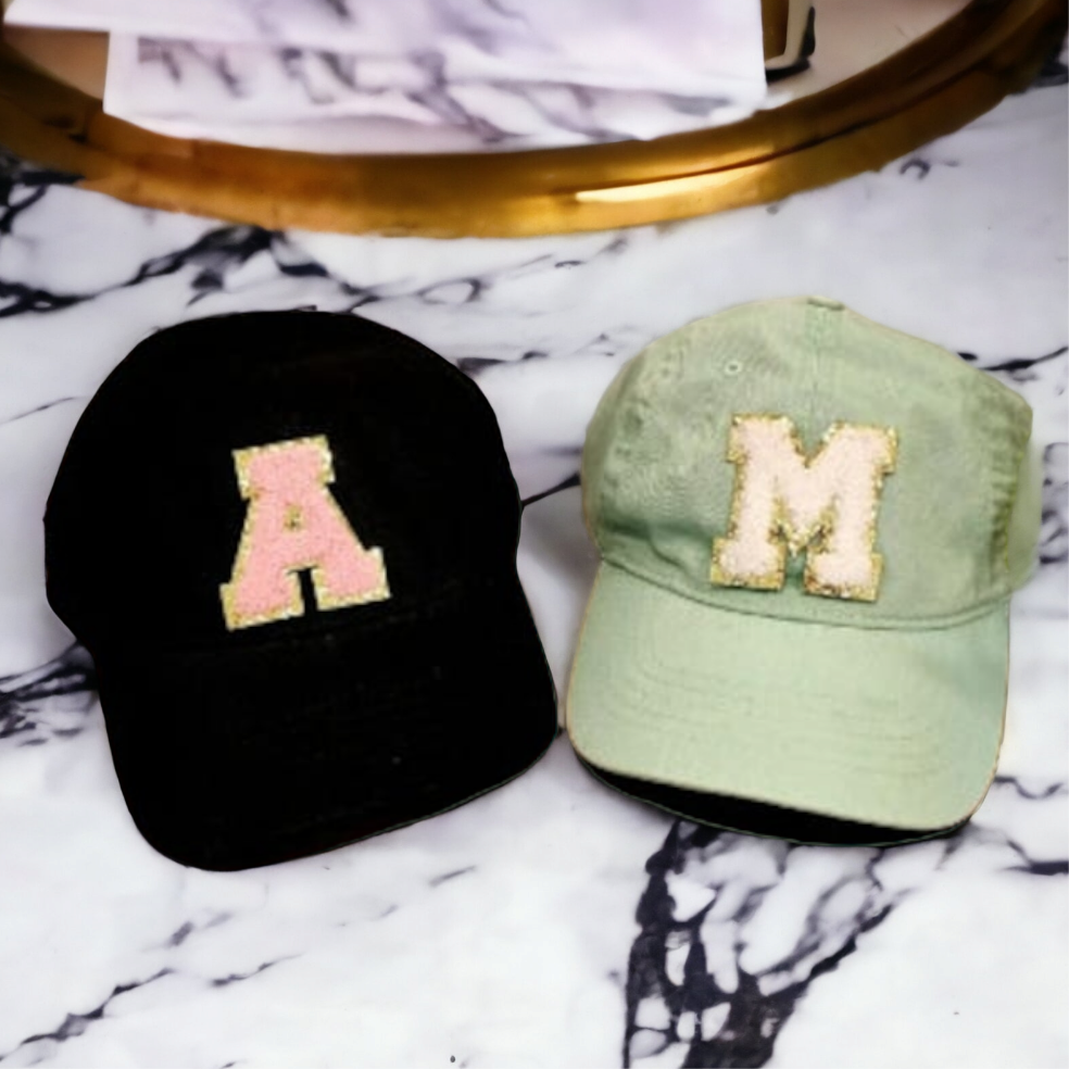 Fully Customizable Chenille Letter Patch Ballcap