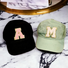 Fully Customizable Chenille Letter Patch Ballcap