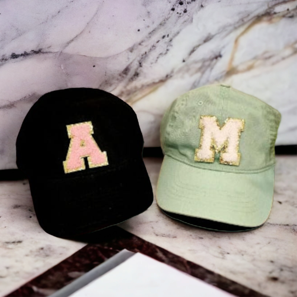 Fully Customizable Chenille Letter Patch Ballcap