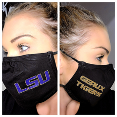 LSU Face Mask