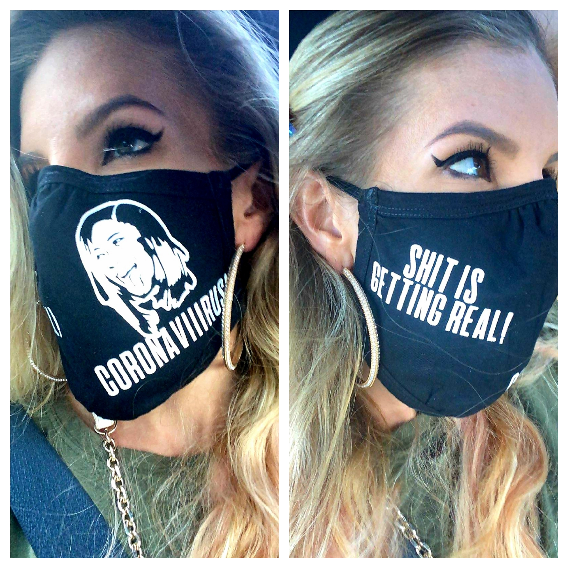Cardi B Coronaviiirus Face Mask