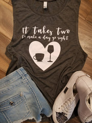 It Takes Two to Make a Day Go Right Shirt