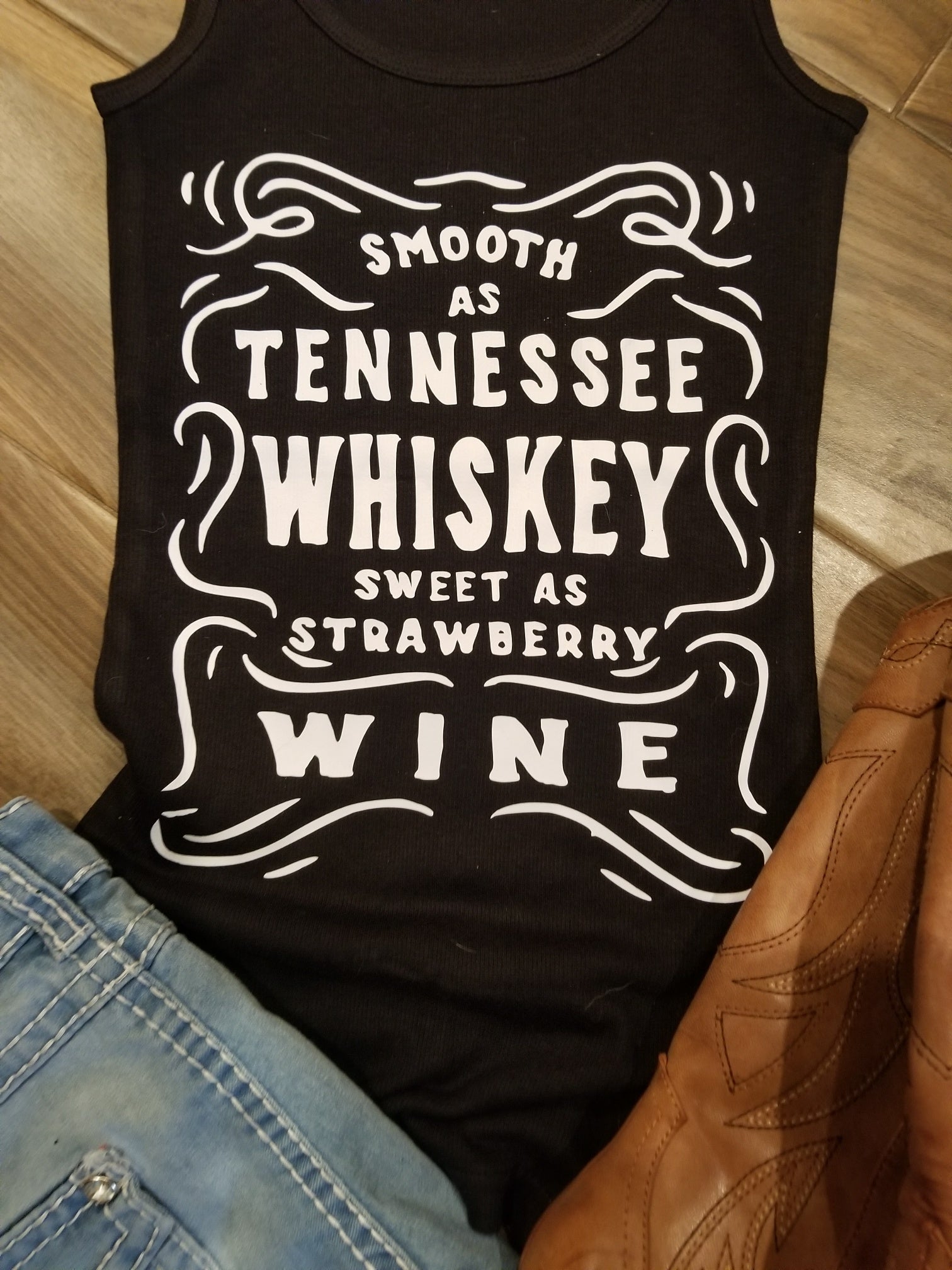 Smooth as Tennessee Whiskey Sweet as Strawberry Wine Shirt