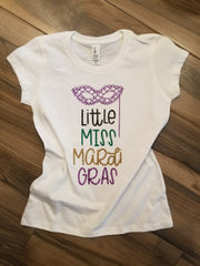 Little Miss Mardi Gras Shirt