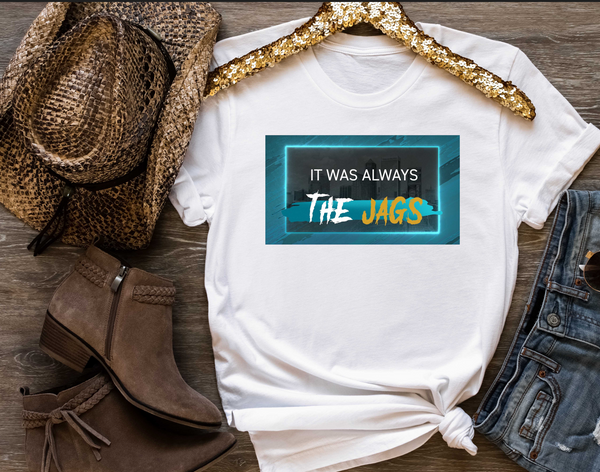 It Was Always the Jags Cropped Tee Jacksonville Jaguars 