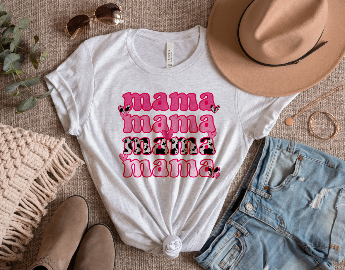 Mama Cow Print Shirt