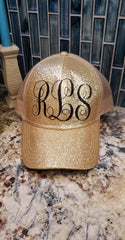 Fully Customizable CC Messy Bun Ballcap