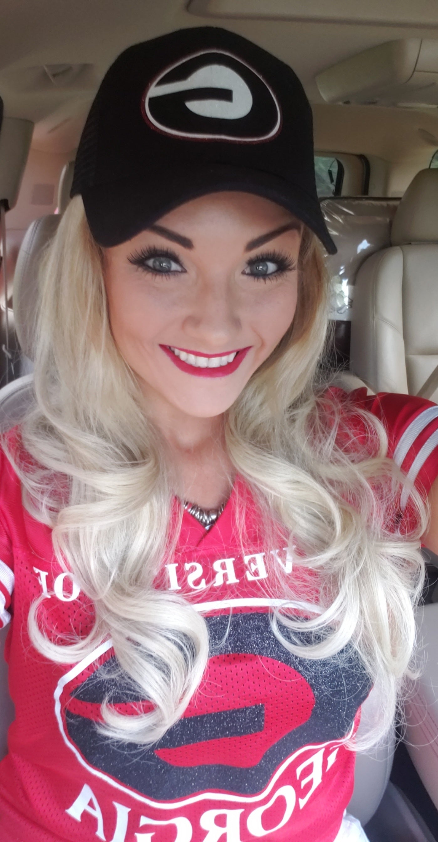 Georgia Bulldog Glitter Top