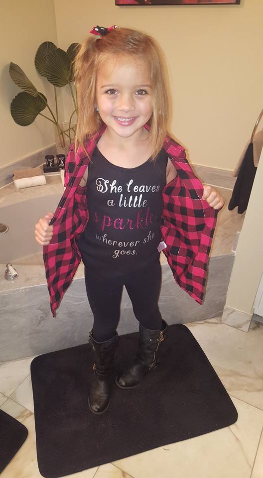 She Leaves a Little Sparkle Wherever She Goes Shirt
