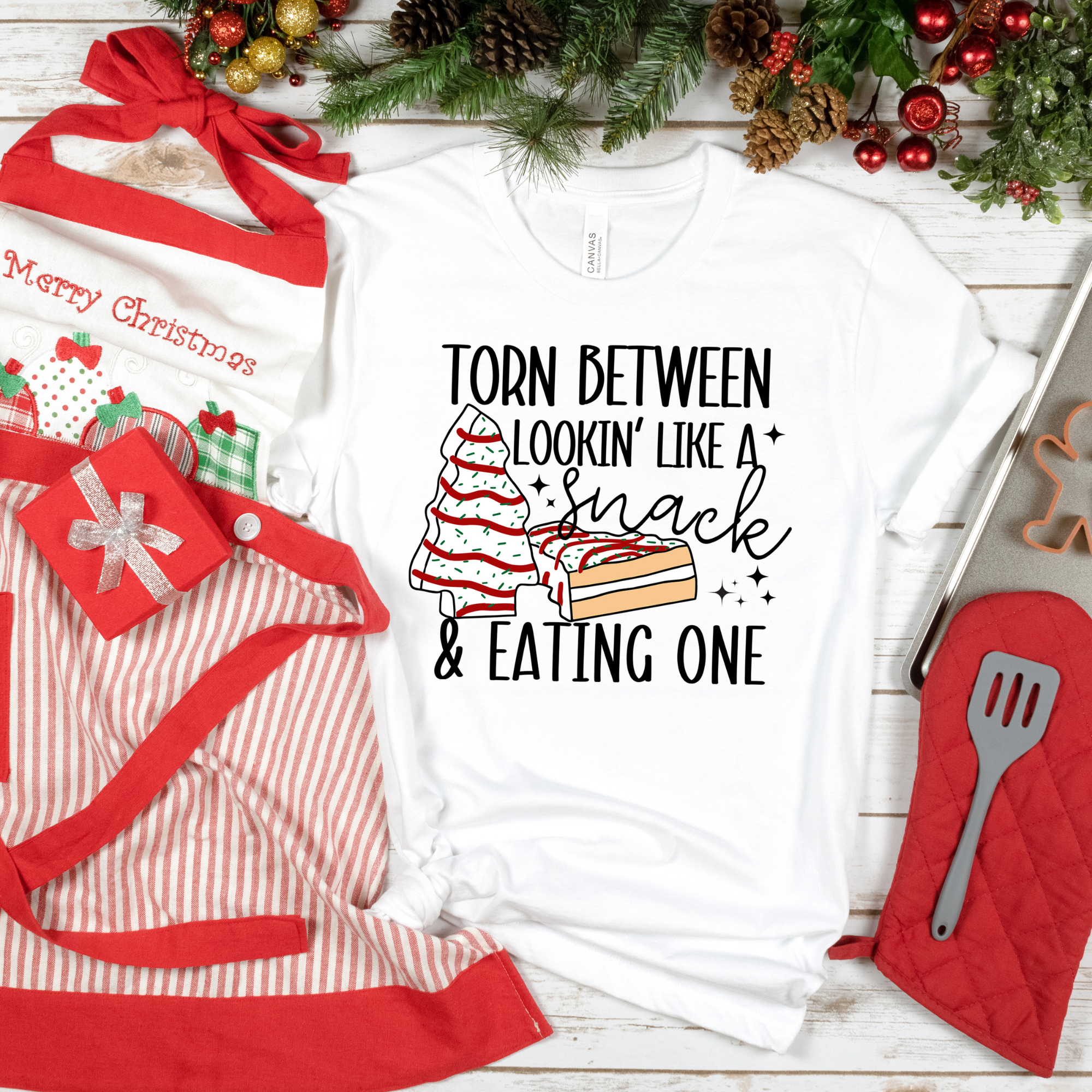 Torn Between Looking Like A Snack And Eating One White Shirt