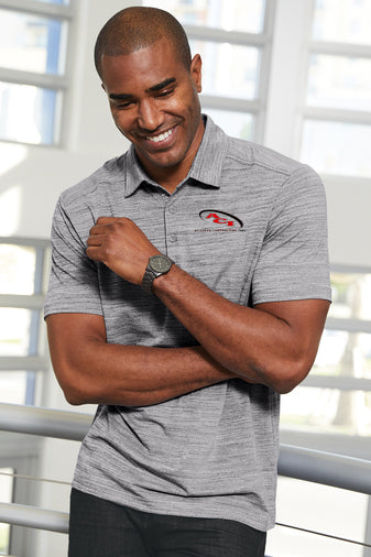 Custom Embroidered Port Authority Stretch Heather Polo