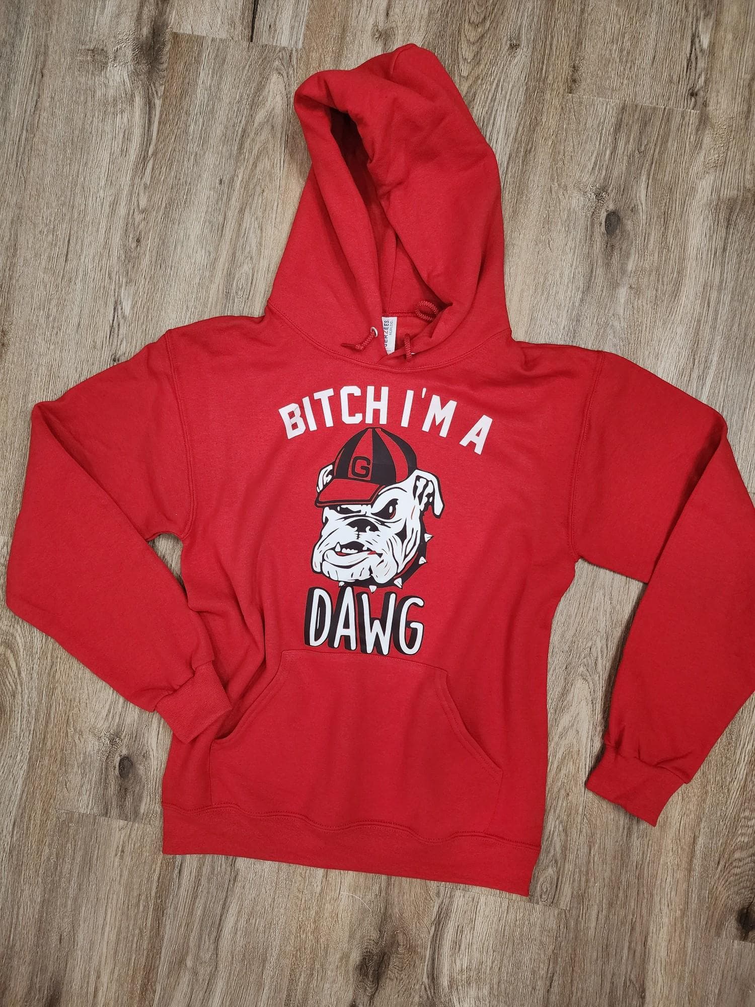 Bitch I'm A Dawg Georgia Bulldog Top