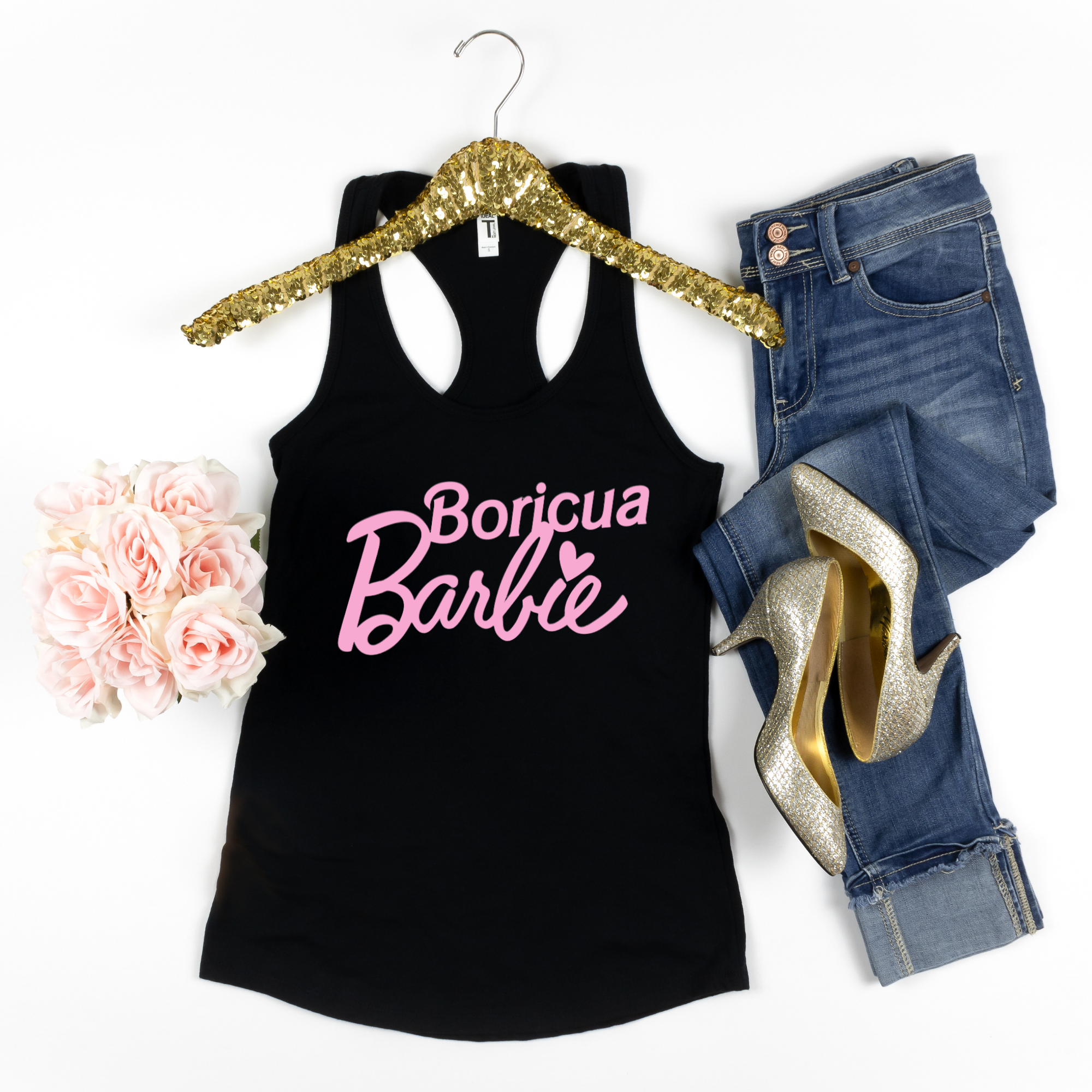 Boricua Barbie Top
