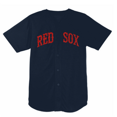 Boston Red Sox Inspired Baseball Jersey