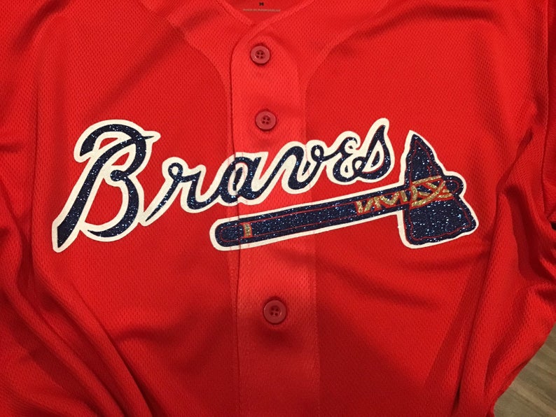 Atlanta Braves Inspired Baseball Jersey