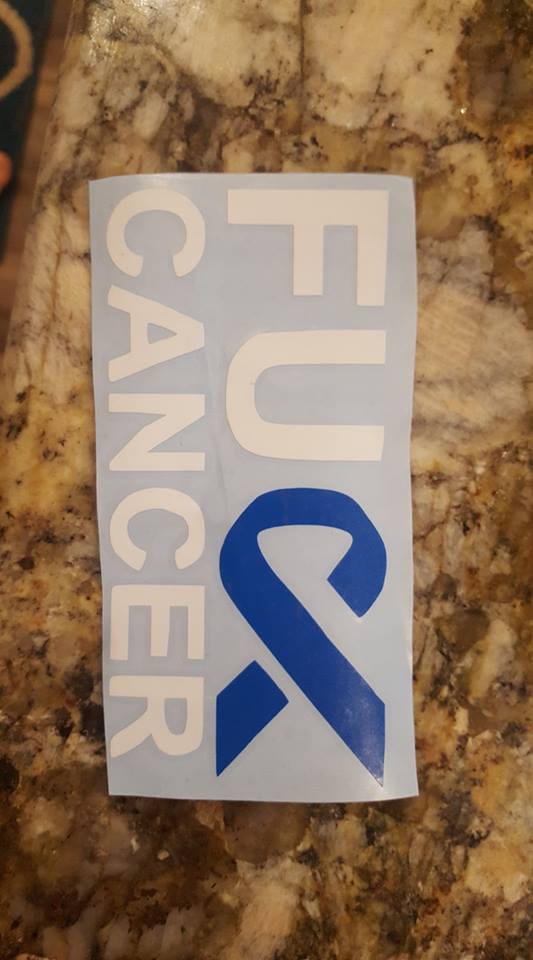 F*CK CANCER Decal