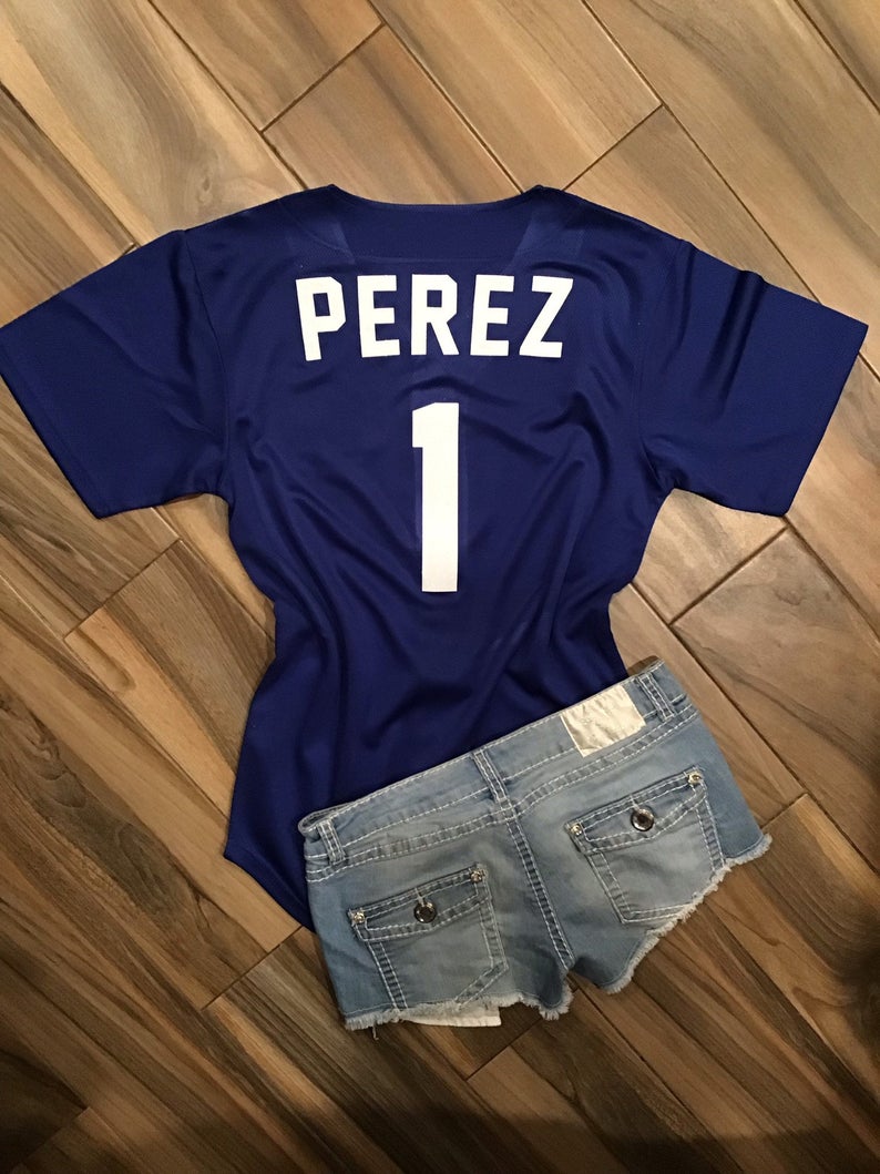 Chicago Cubs Inspired Baseball Jersey
