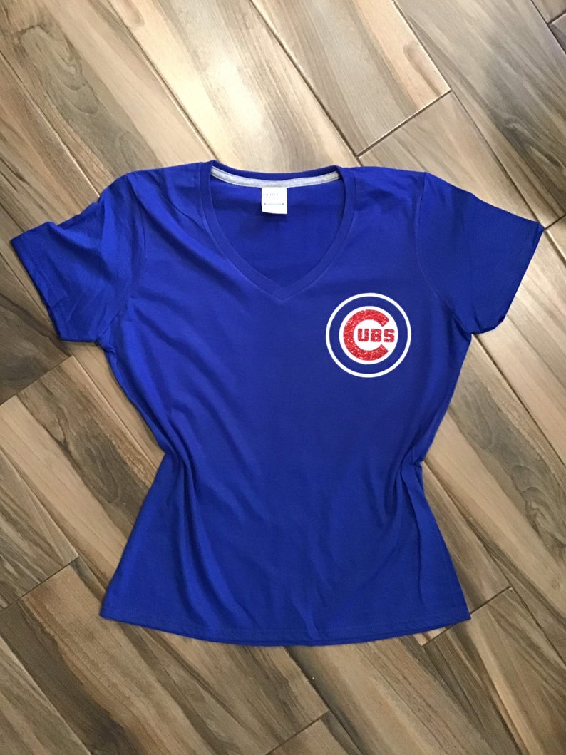 Chicago Cubs Inspired Baseball Jersey