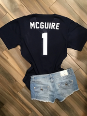 New York Yankees Inspired Baseball Top - Navy