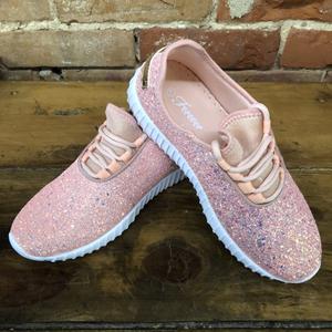 新品　rosémuse スニーカー　Glitter point sneakers Amazon.com: Glitter Tennis Sneakers for Women's Fashion Slip