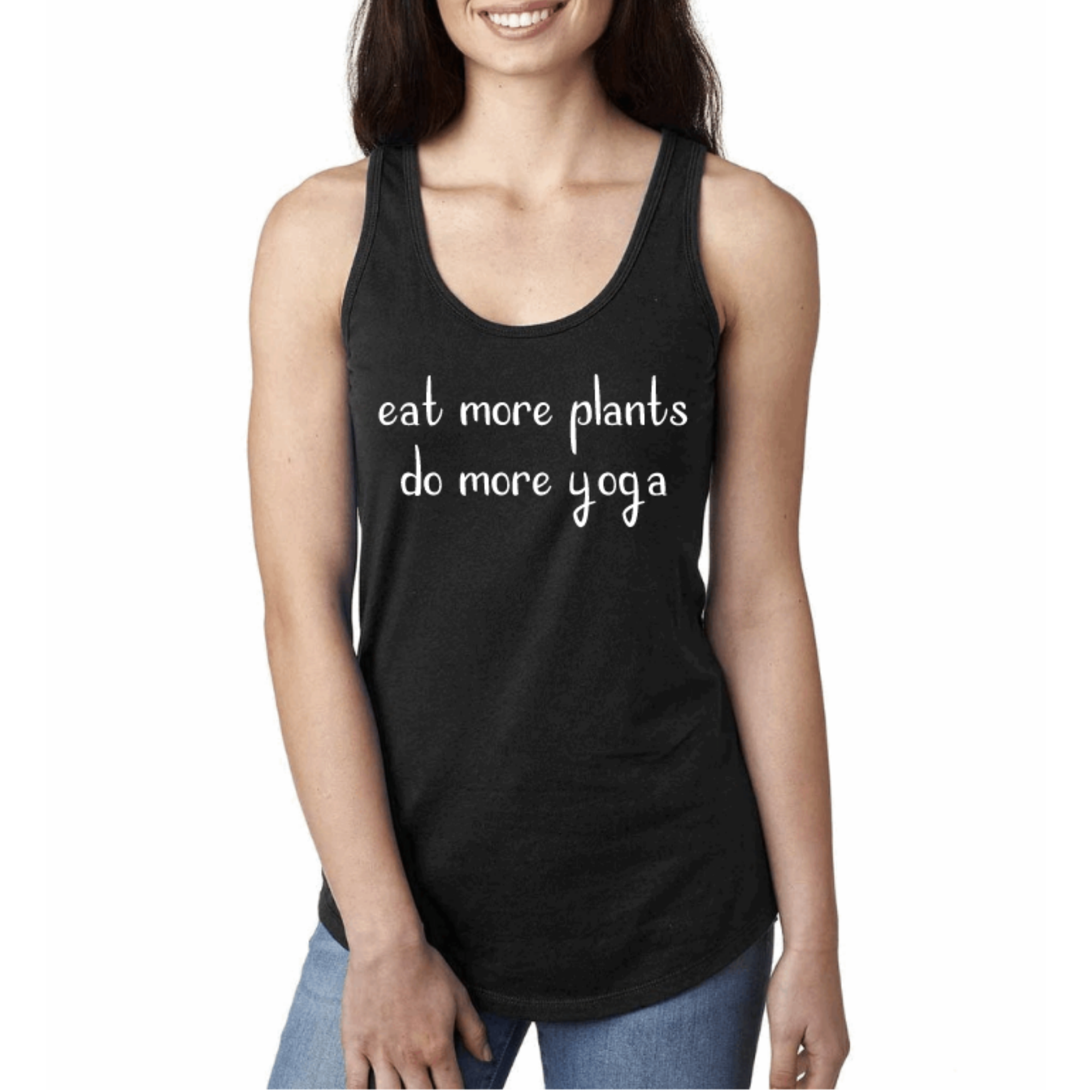 Eat More Plants Do More Yoga Shirt