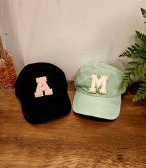 Fully Customizable Chenille Letter Patch Ballcap