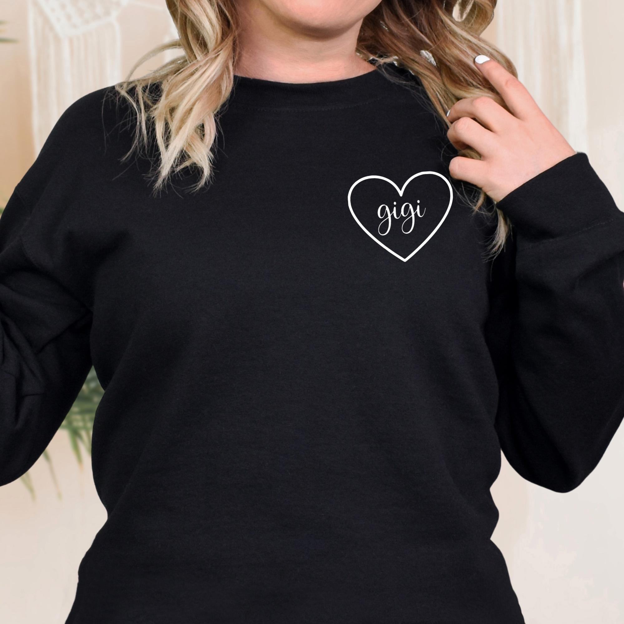 Customizable Heart Name Shirt