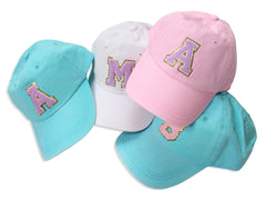 Fully Customizable Chenille Letter Patch Ballcap