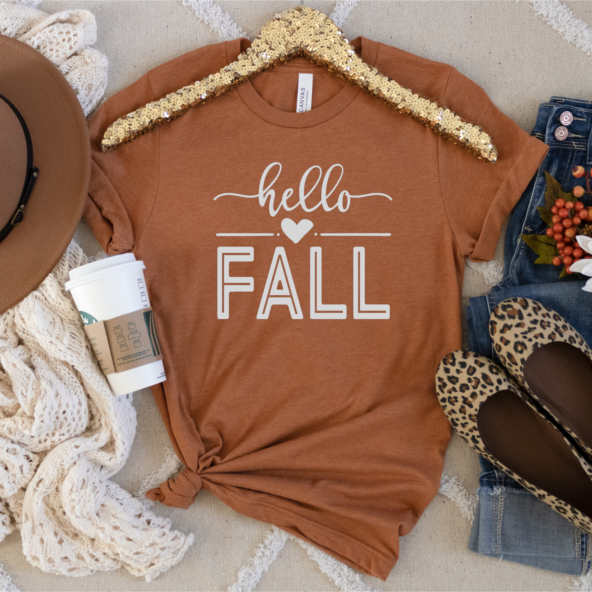 Hello Fall Tee