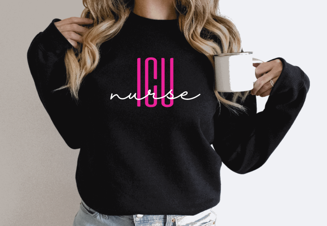 ICU Nurse Shirt / RN Shirt / Nursing School tee / ICU Tank / Nurse Gift / Nursing School Grad