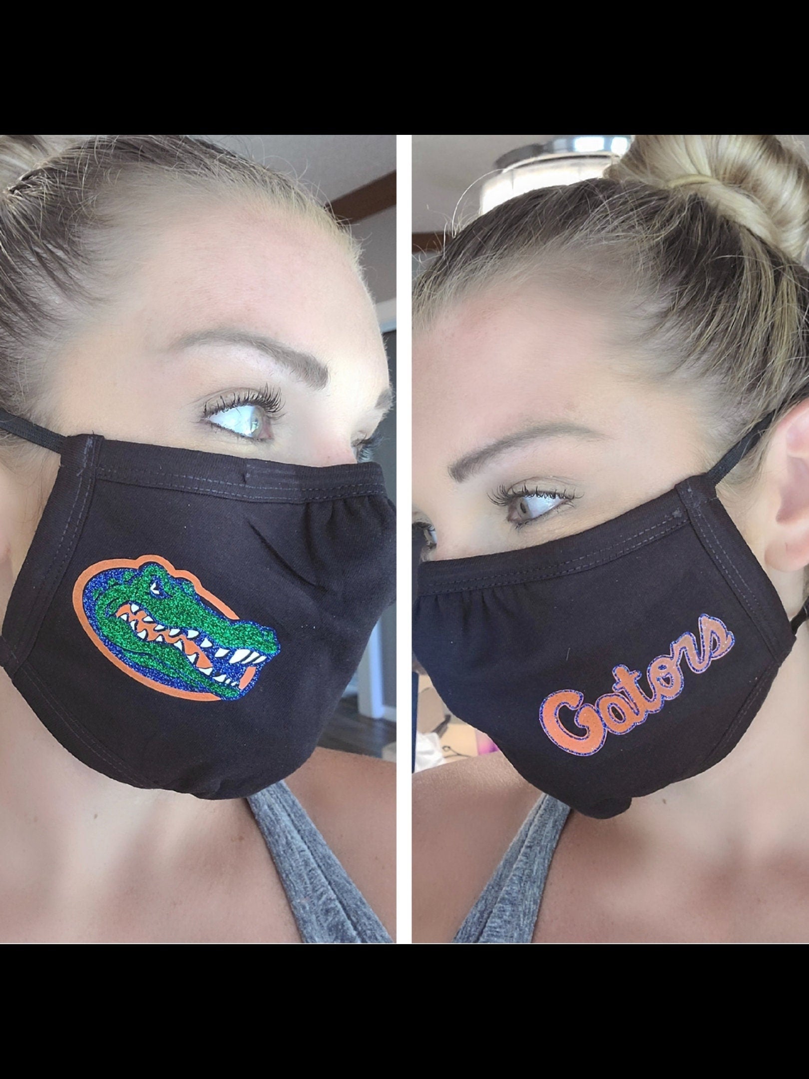 Florida Gators Face Mask with Nose Wire