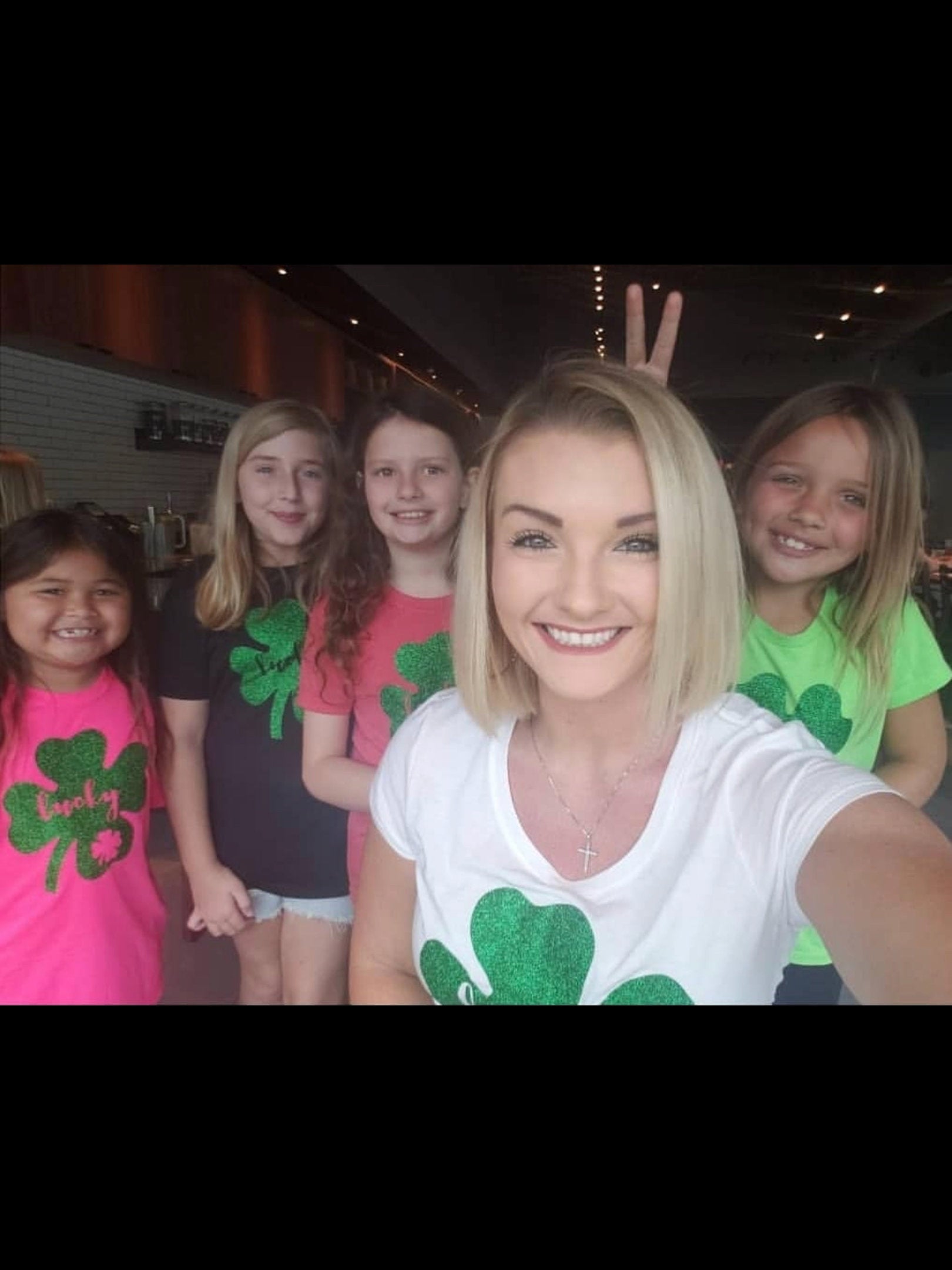 Glitter Lucky Shamrock Shirt