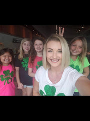 Glitter Lucky Shamrock Shirt