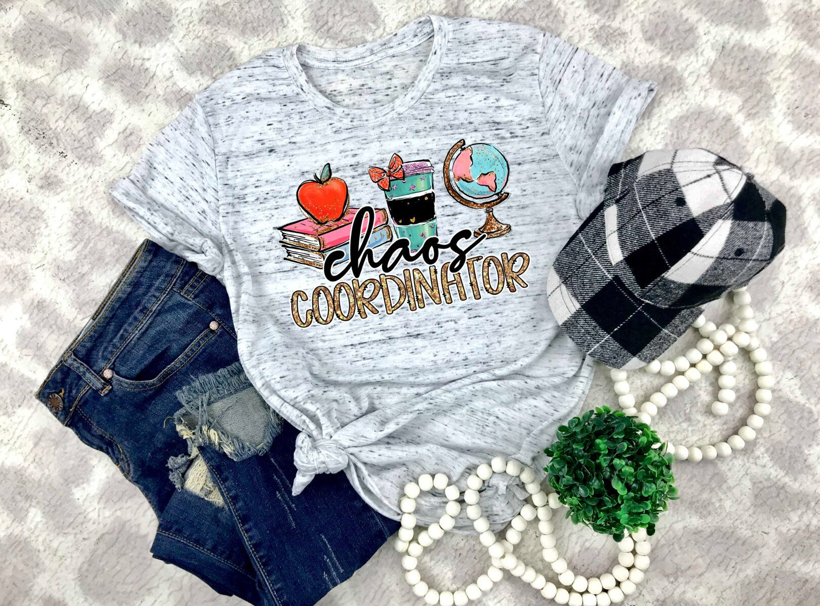 Chaos Coordinator Teacher Shirt