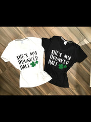 She’s My Drunker Half Shirt Set