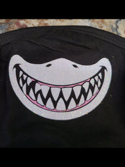 Shark Teeth Face Mask with Nose Wire