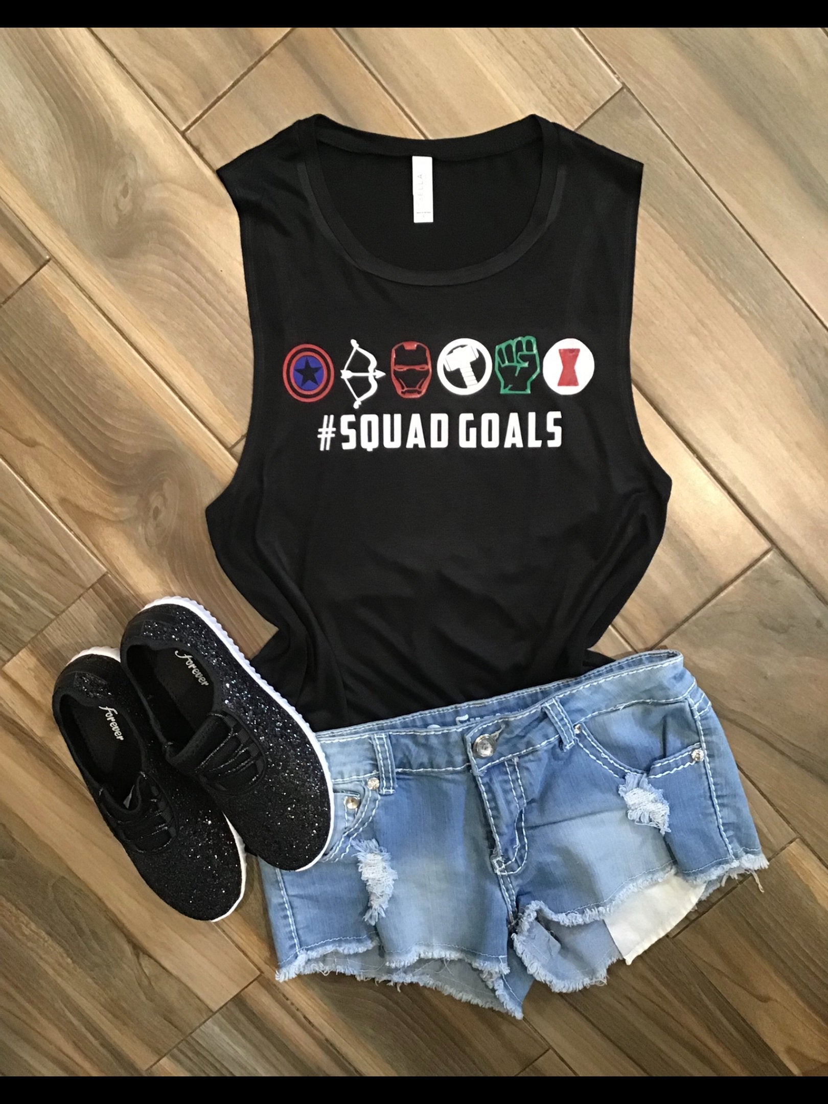 Squad Goals Super Hero Shirt / Orlando Vacation Shirts / Universal tee / Squad Goals Tank
