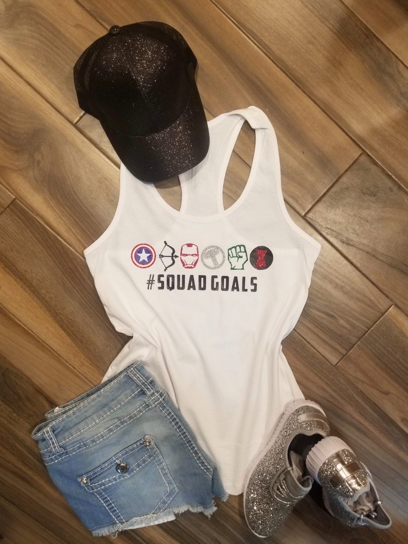 Squad Goals Super Hero Shirt / Orlando Vacation Shirts / Universal tee / Squad Goals Tank