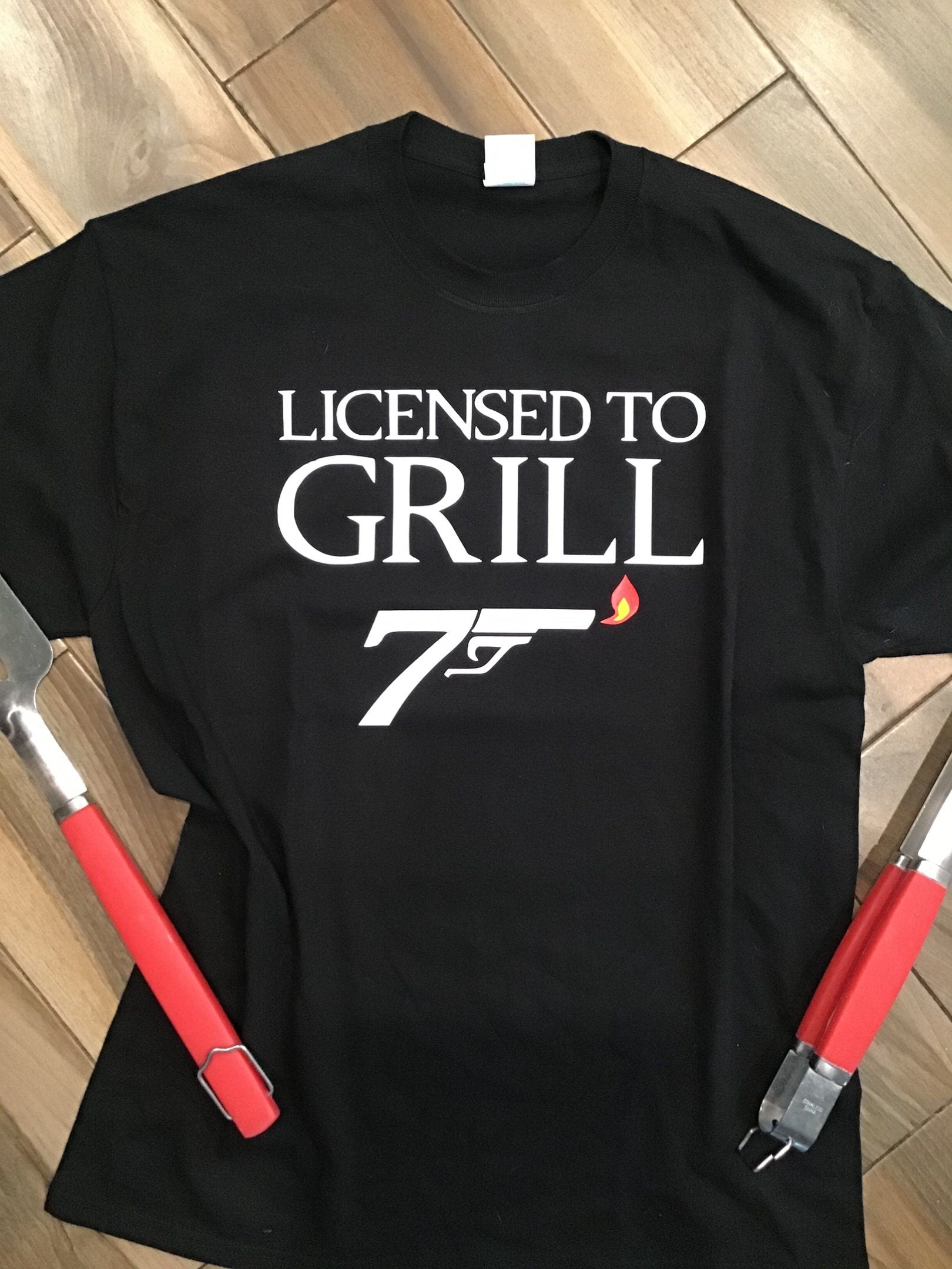 Licensed to Grill Dad Shirt