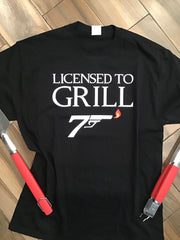Licensed to Grill Dad Shirt