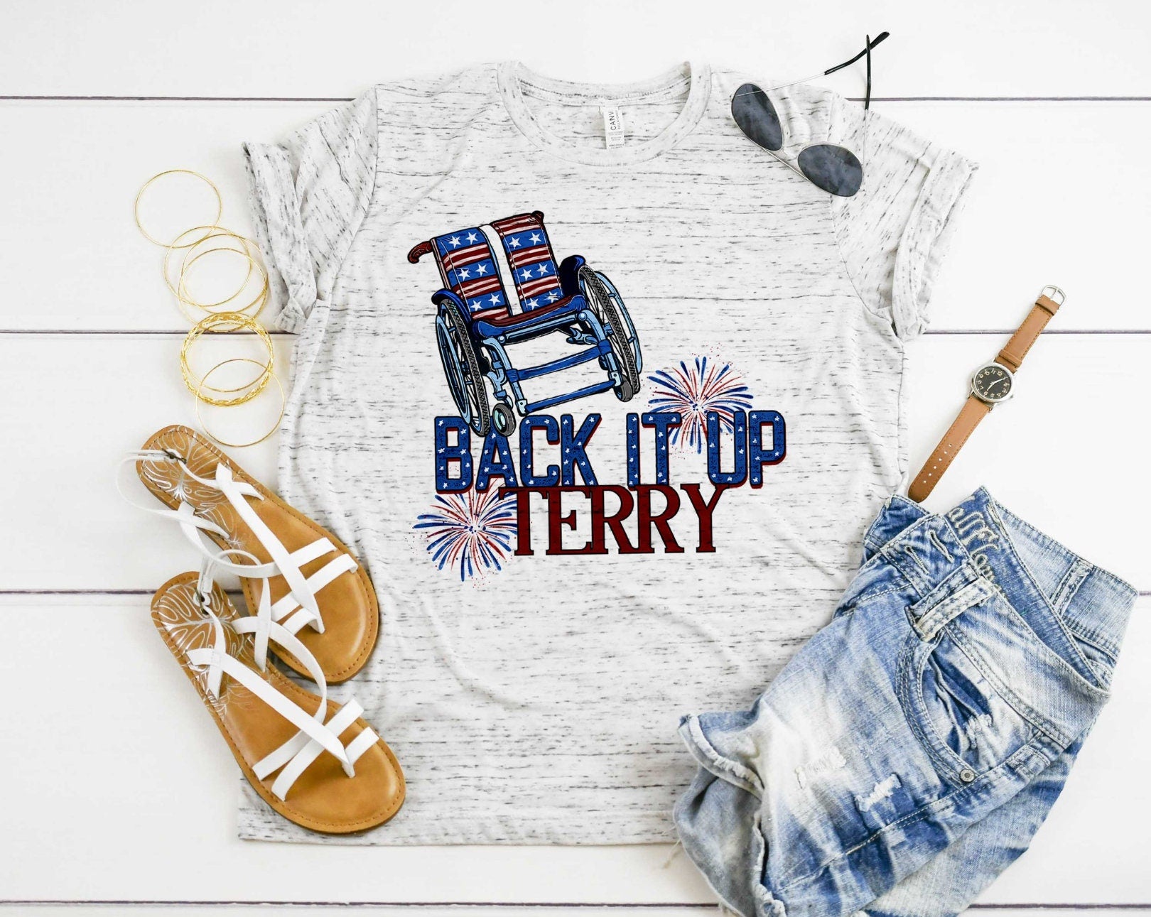 Back Up Terry Fireworks Shirt