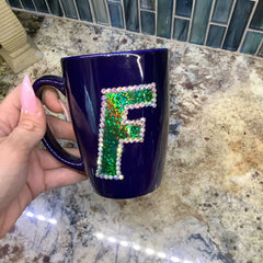 Rhinestone Florida Gators Coffee Mug