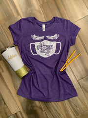 Back to School Face Mask Glitter Shirt