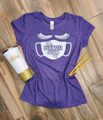 Back to School Face Mask Glitter Shirt