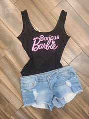Boricua Barbie Top