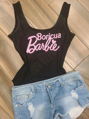 Boricua Barbie Top