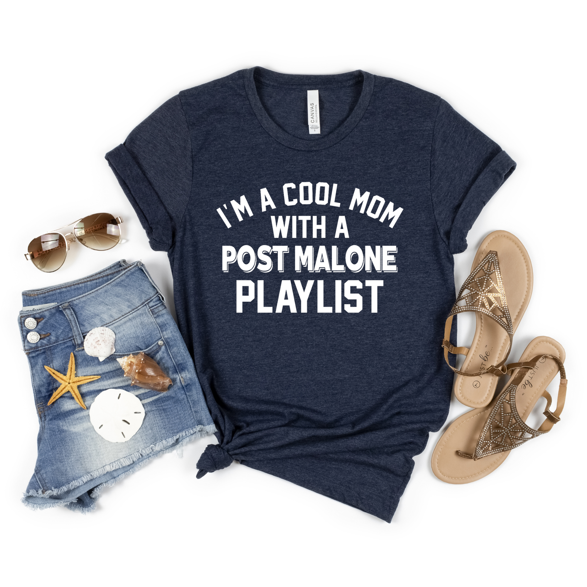 I’m a Cool Mom with a Post Malone Playlist Shirt