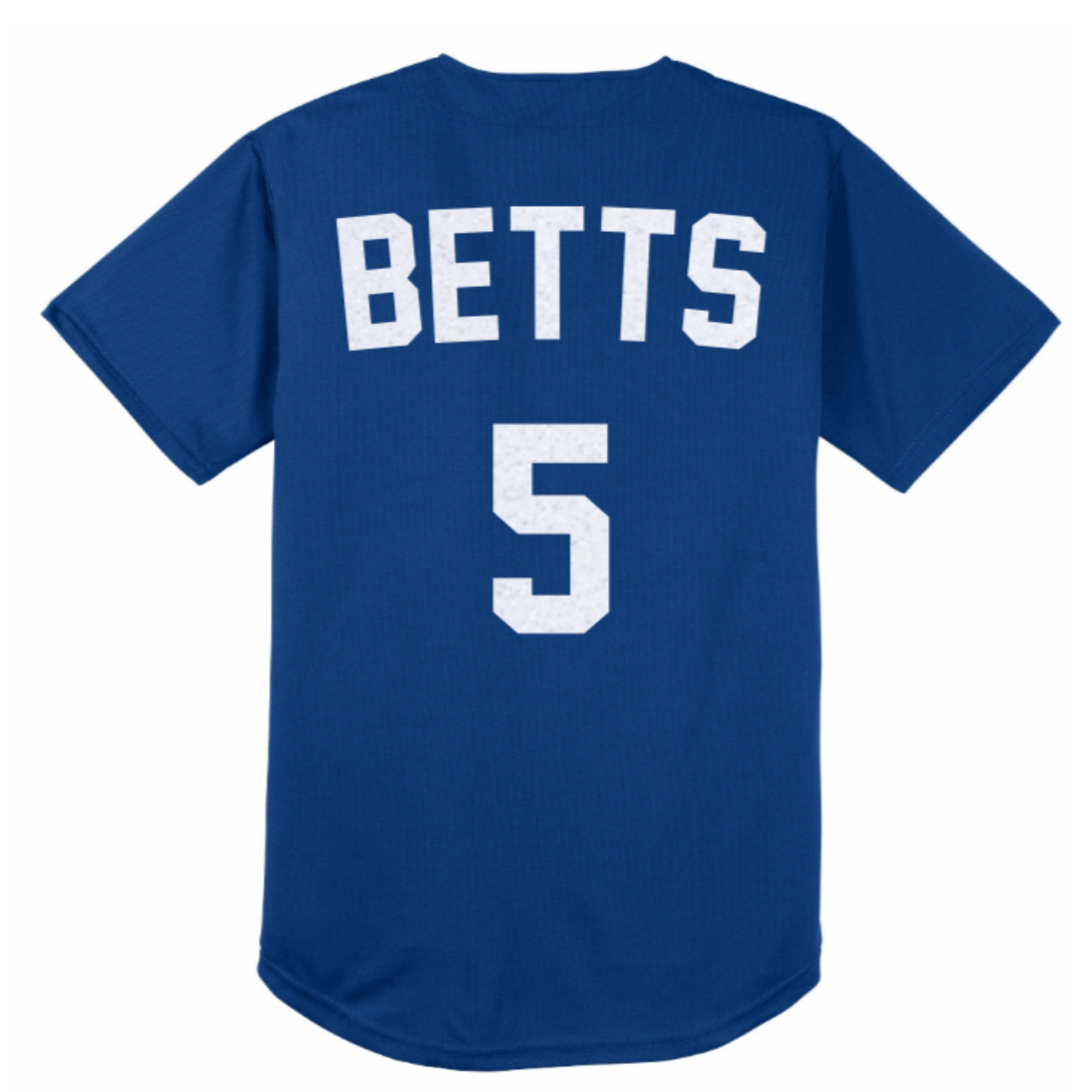 LA Dodgers Inspired Elton John Style Baseball Jersey - Blue
