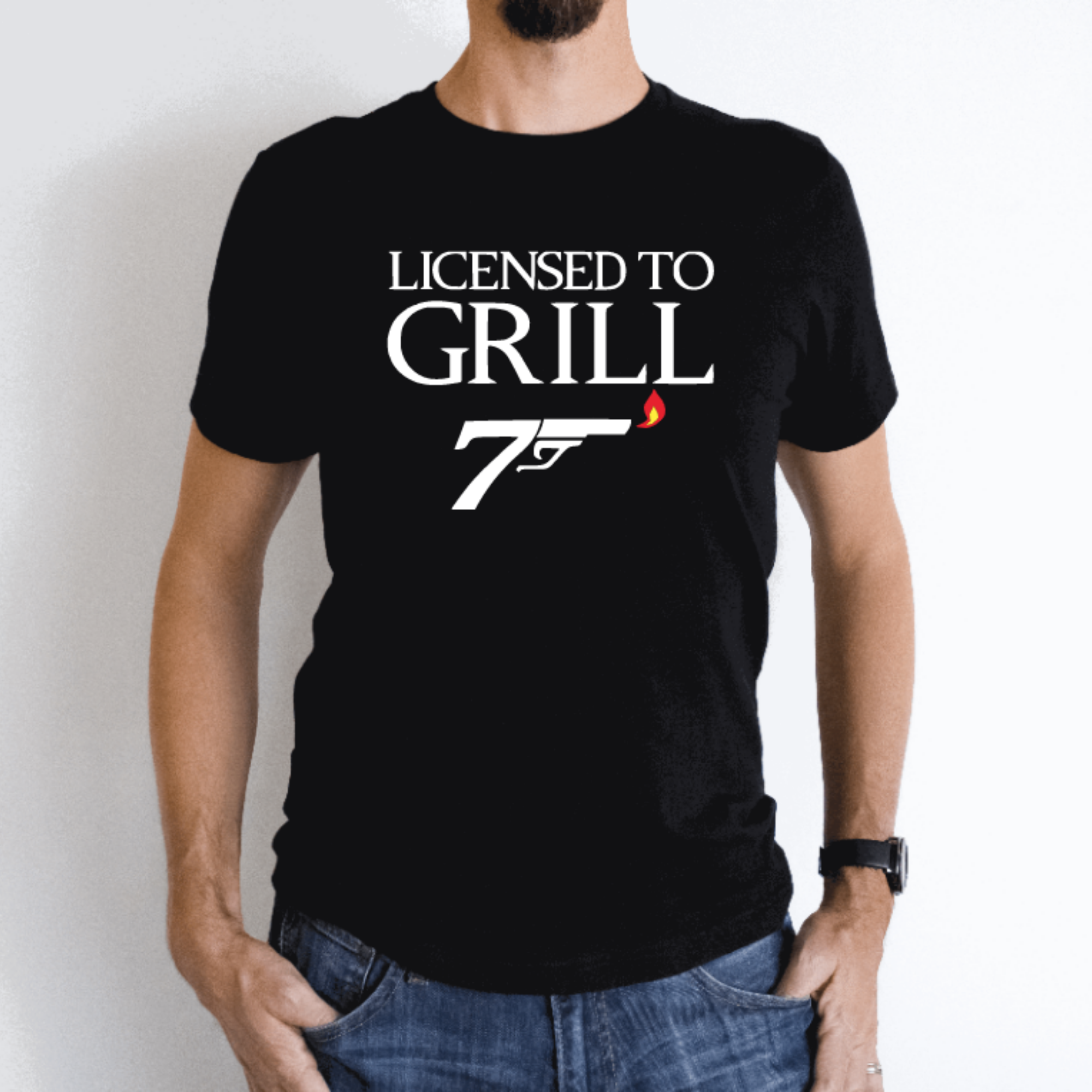 Licensed to Grill Dad Shirt